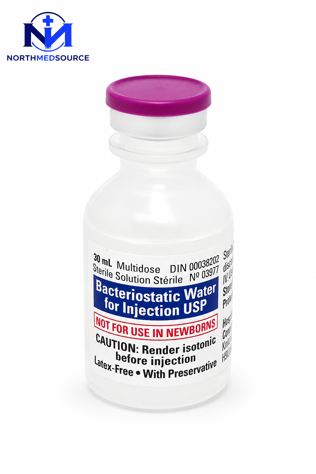 Eau Sterile pour Injection USP 10ml NorthMedSource