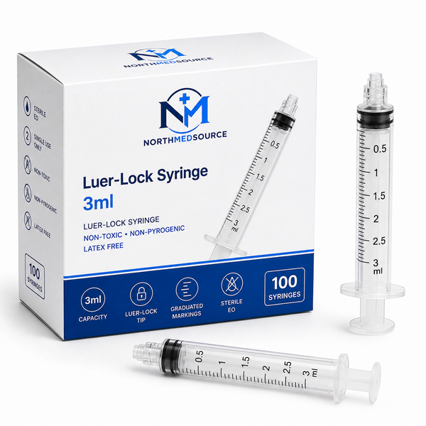 Seringue Luer-Lock 3ml - Boite 100 NorthMedSource